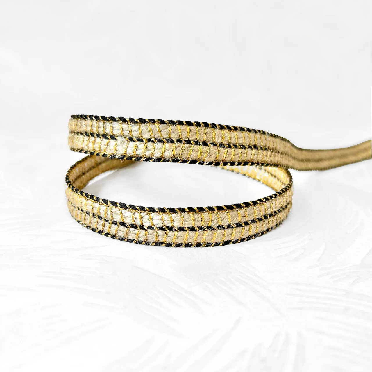 Metallic Jute Braid - Multiple Colorways