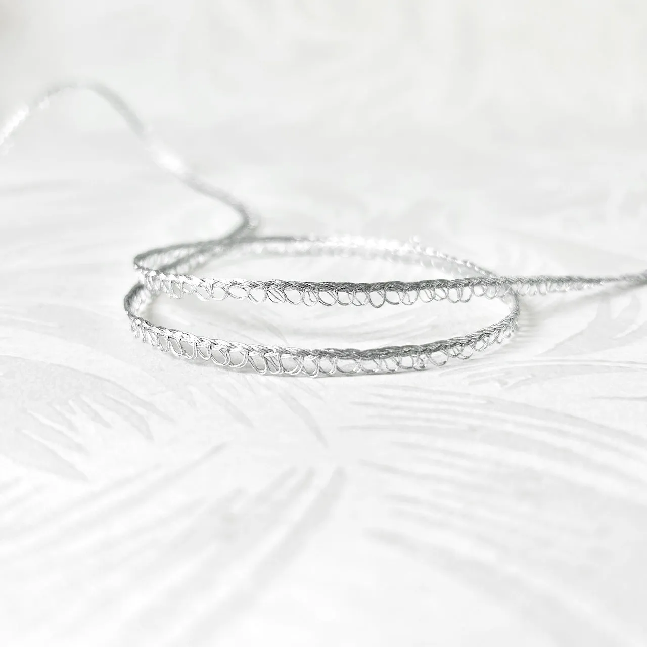 Metallic Micro Loop Fringe - Multiple Colors